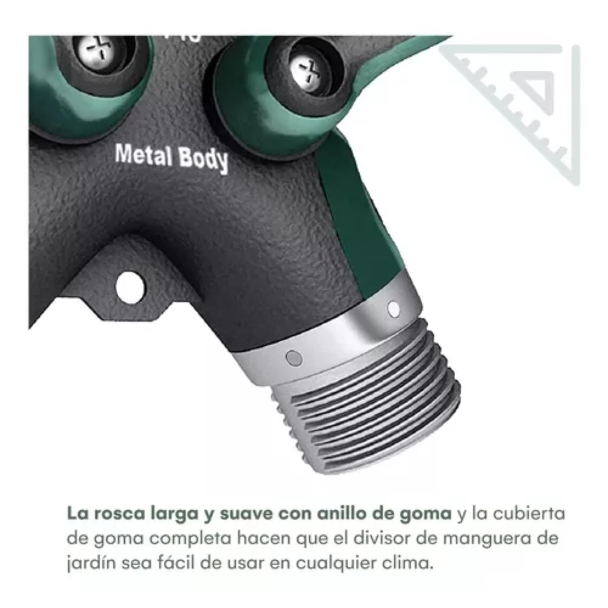 Adaptador Separador Divisor En Y Maguera Grifo Jardin 2 Vías - Image 4