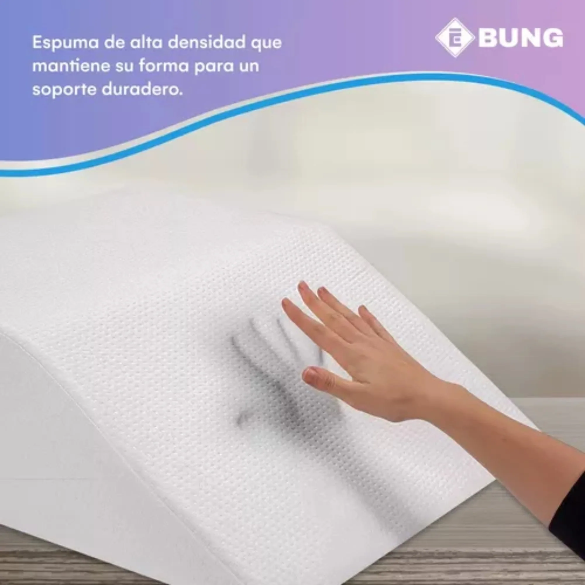 Almohada Apoyo Elevacion Piernas Ortopedica Viscoelastica - Image 6