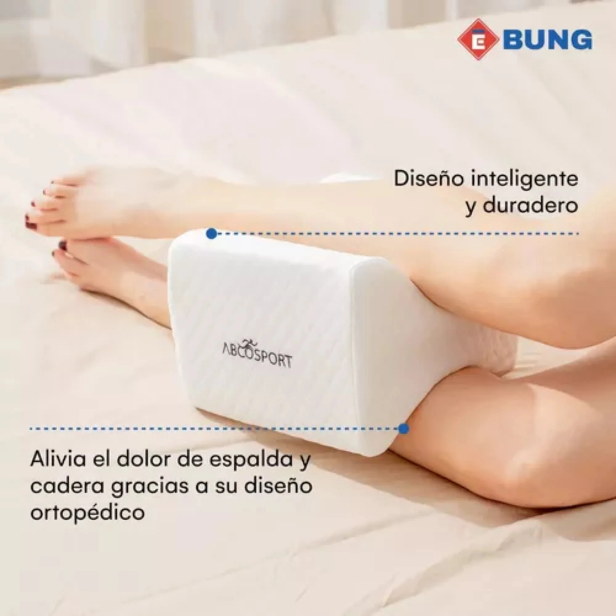 Almohada Cojin Rodilla Piernas Ergonomica Ortopedica - Image 3