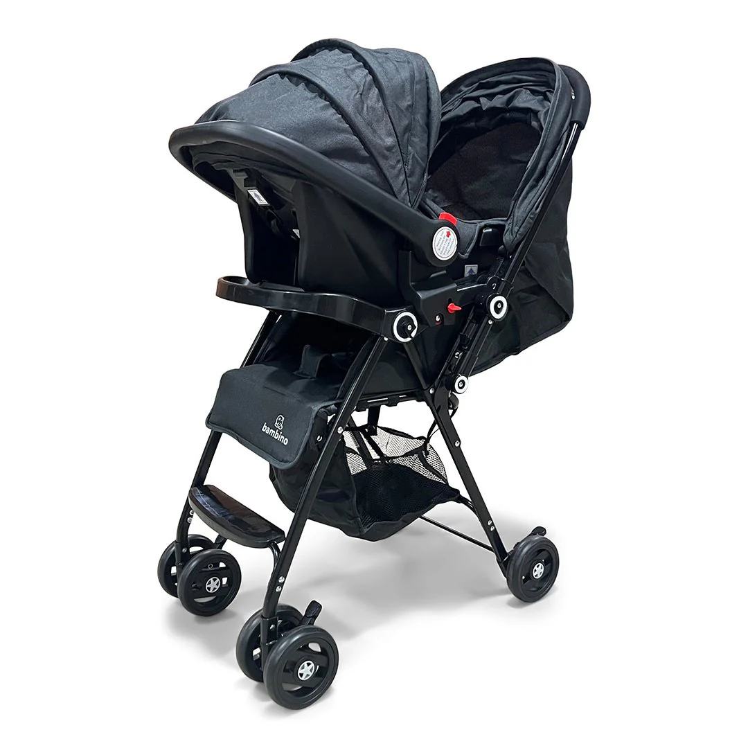 Coche Bebe Paseador Travelsystem Silla 3en1 Plegable - Image 7