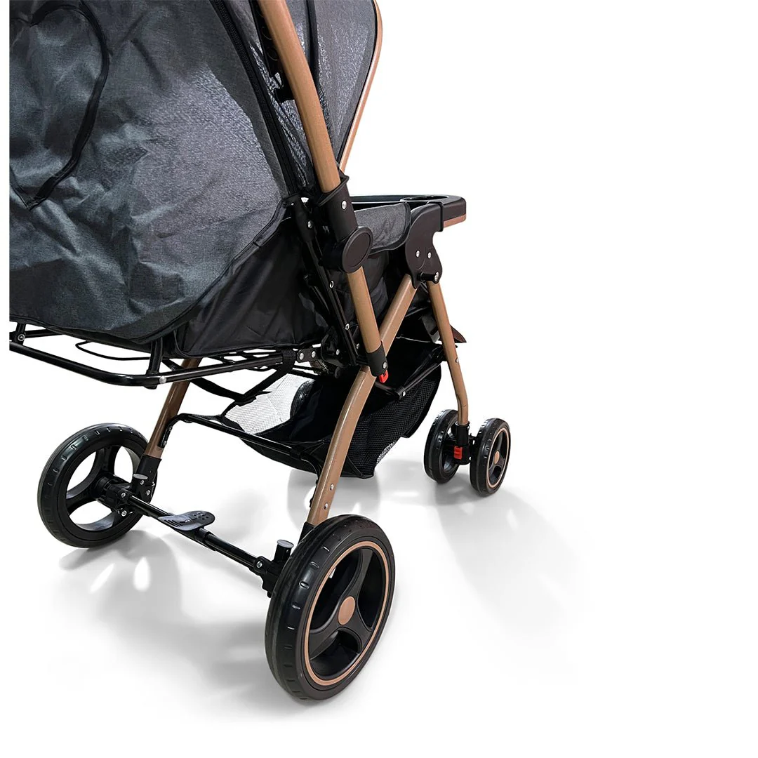 Coche Bebe XB93 Paseador Reversible Moisés Plegable - Image 9