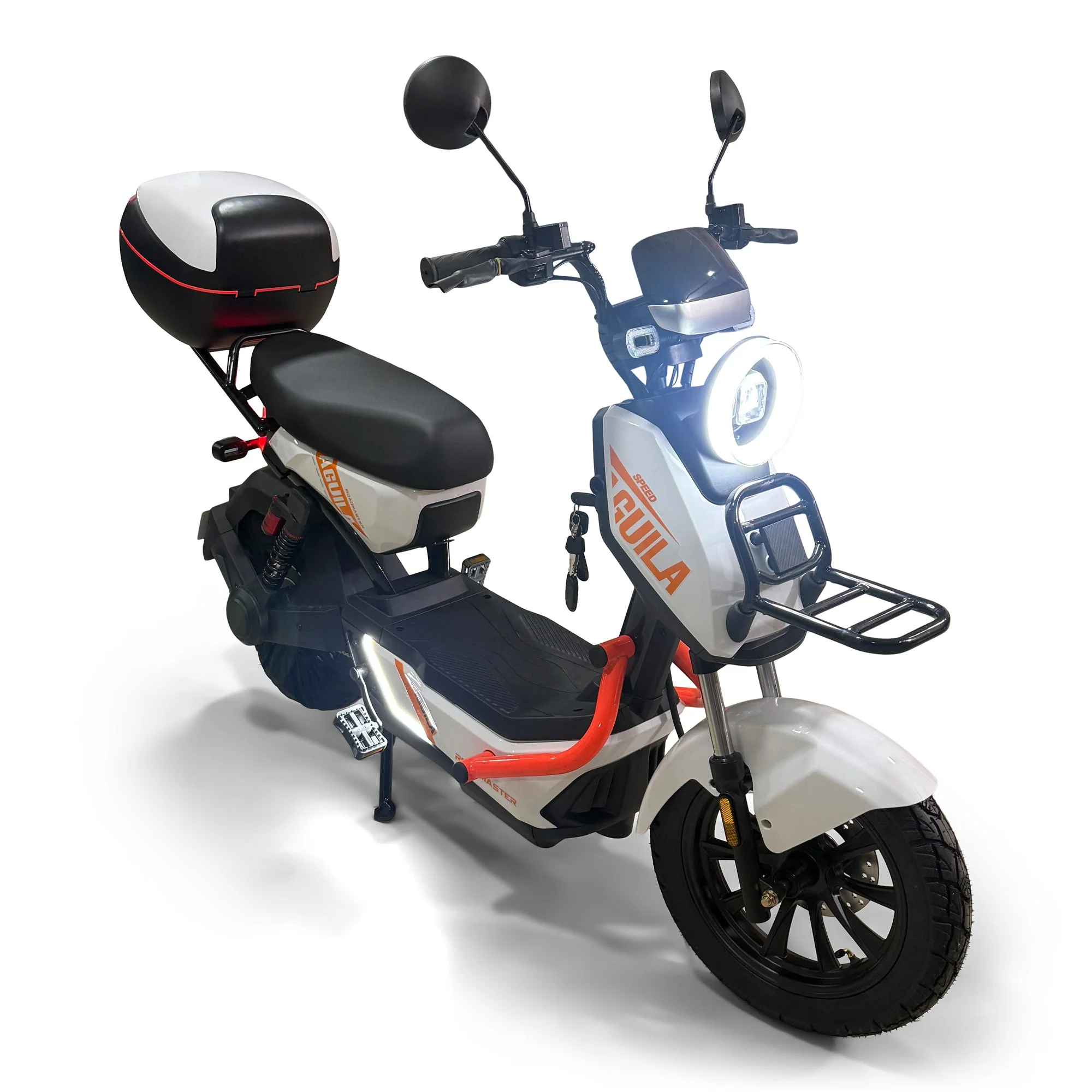 Bicicleta Electrica Roadmaster 1000 Watts Freno Disco 72 V Gris Oscuro - Image 9