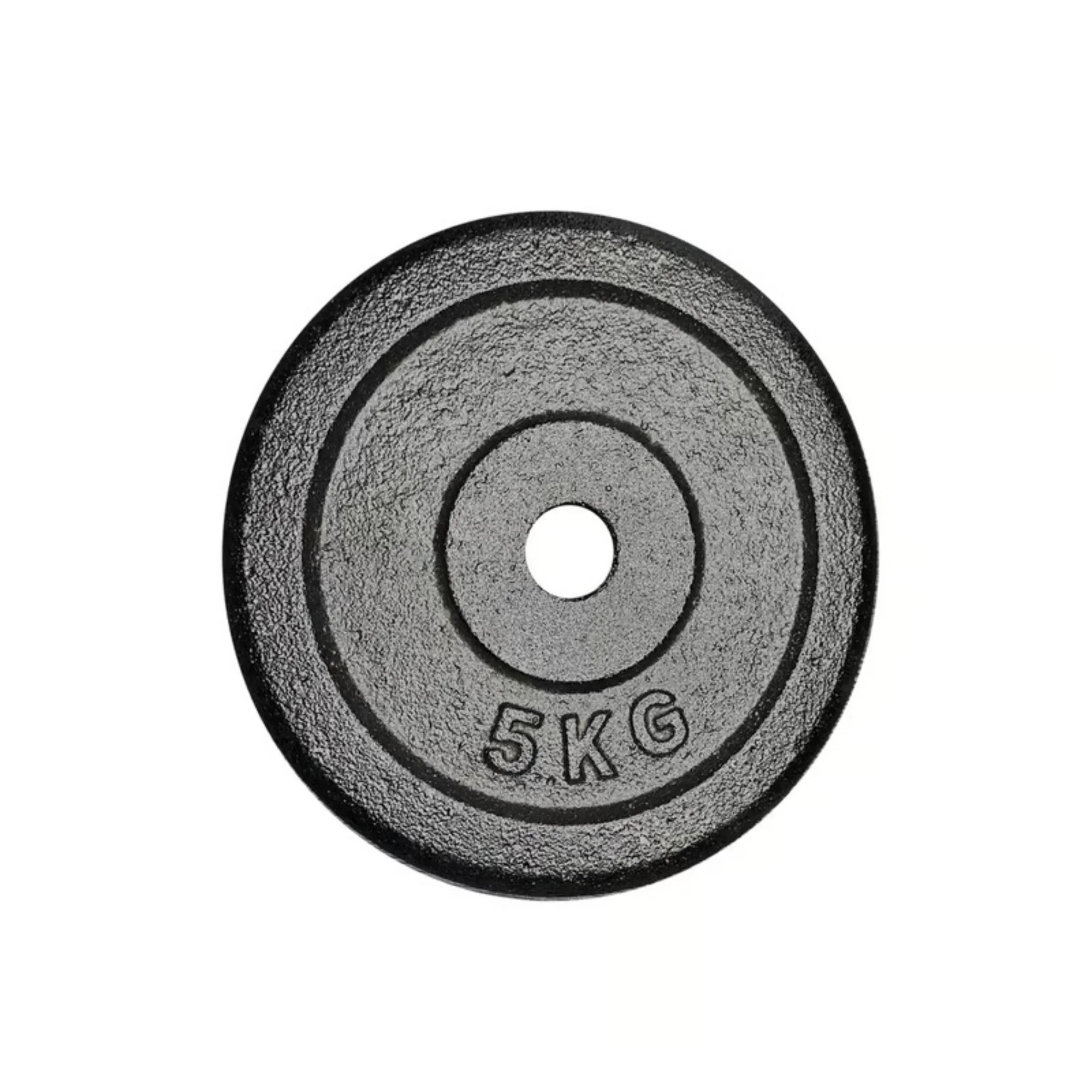 Disco de Pesas de 5 kg en Hierro Fundido – Resistencia y Calidad para tu Entrenamiento