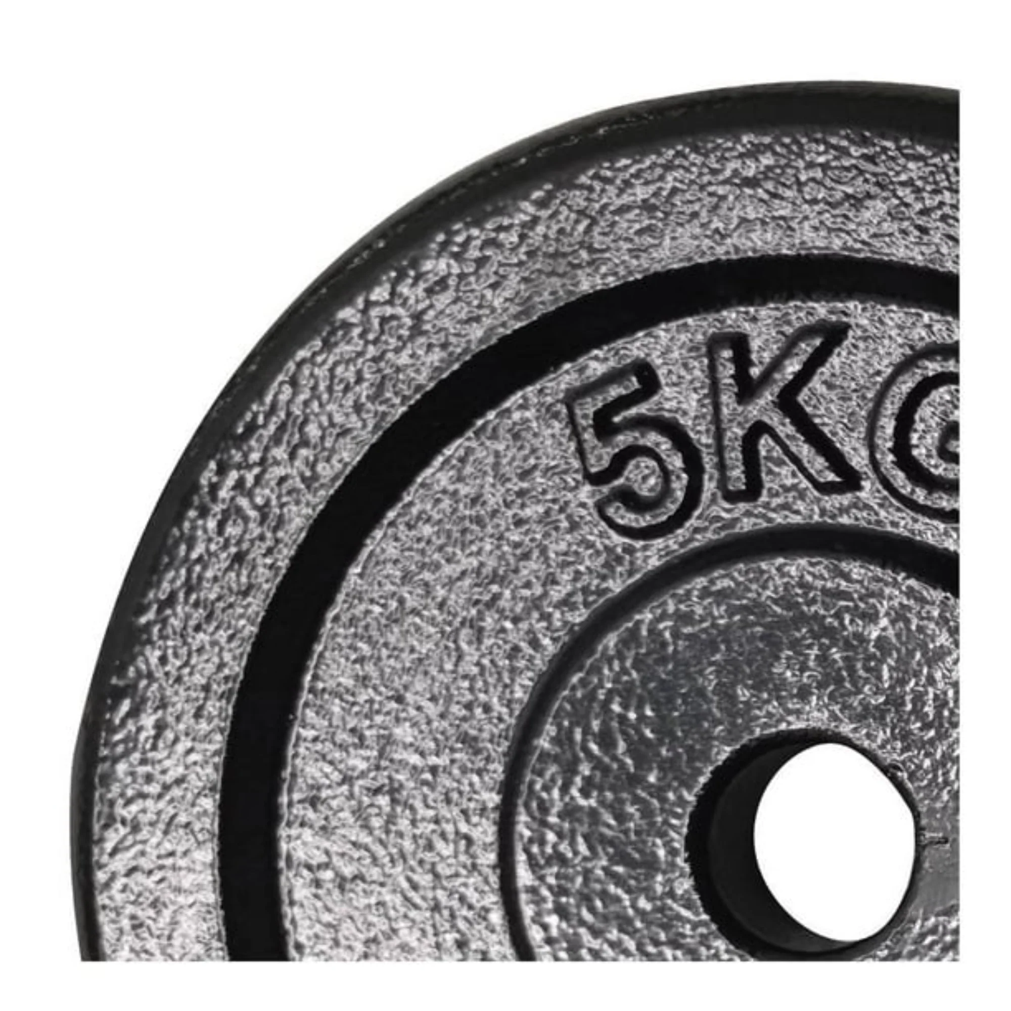 Disco de Pesas de 5 kg en Hierro Fundido – Resistencia y Calidad para tu Entrenamiento - Image 2