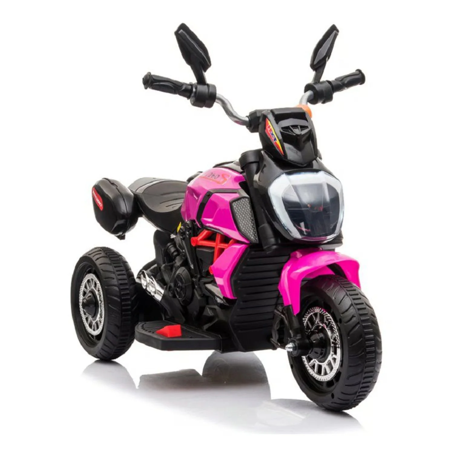 Moto Eléctrica De 3 ruedas Para Niños Y Niñas 6v Tipo Ducati - Image 11