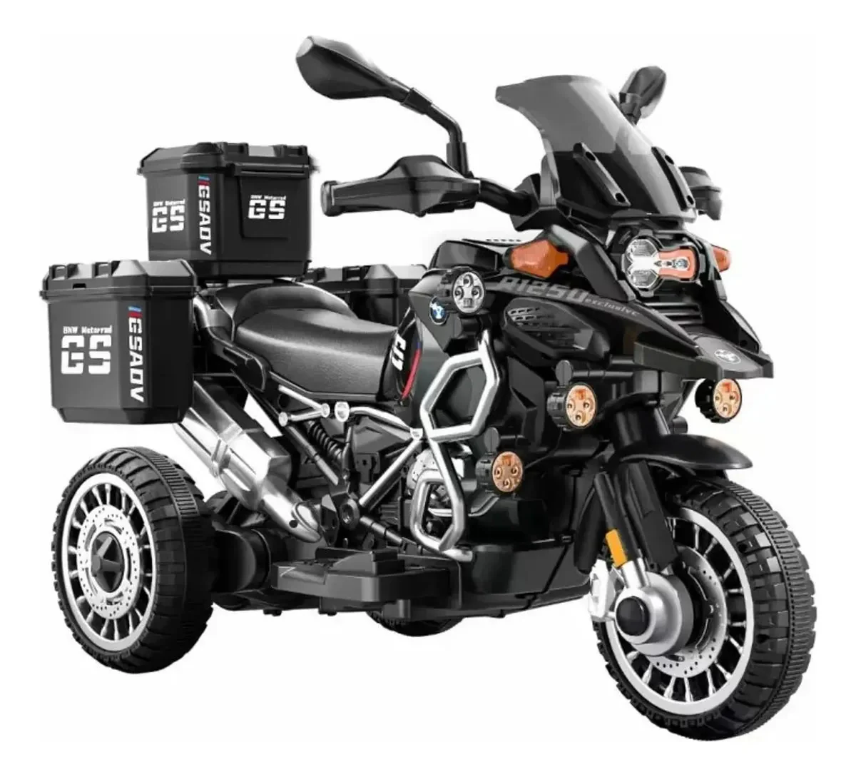 Moto Eléctrica Infantil Adventure 6V – Triciclo Montable con Baúl, Luces LED y Bluetooth (2 a 5 años) - Image 9