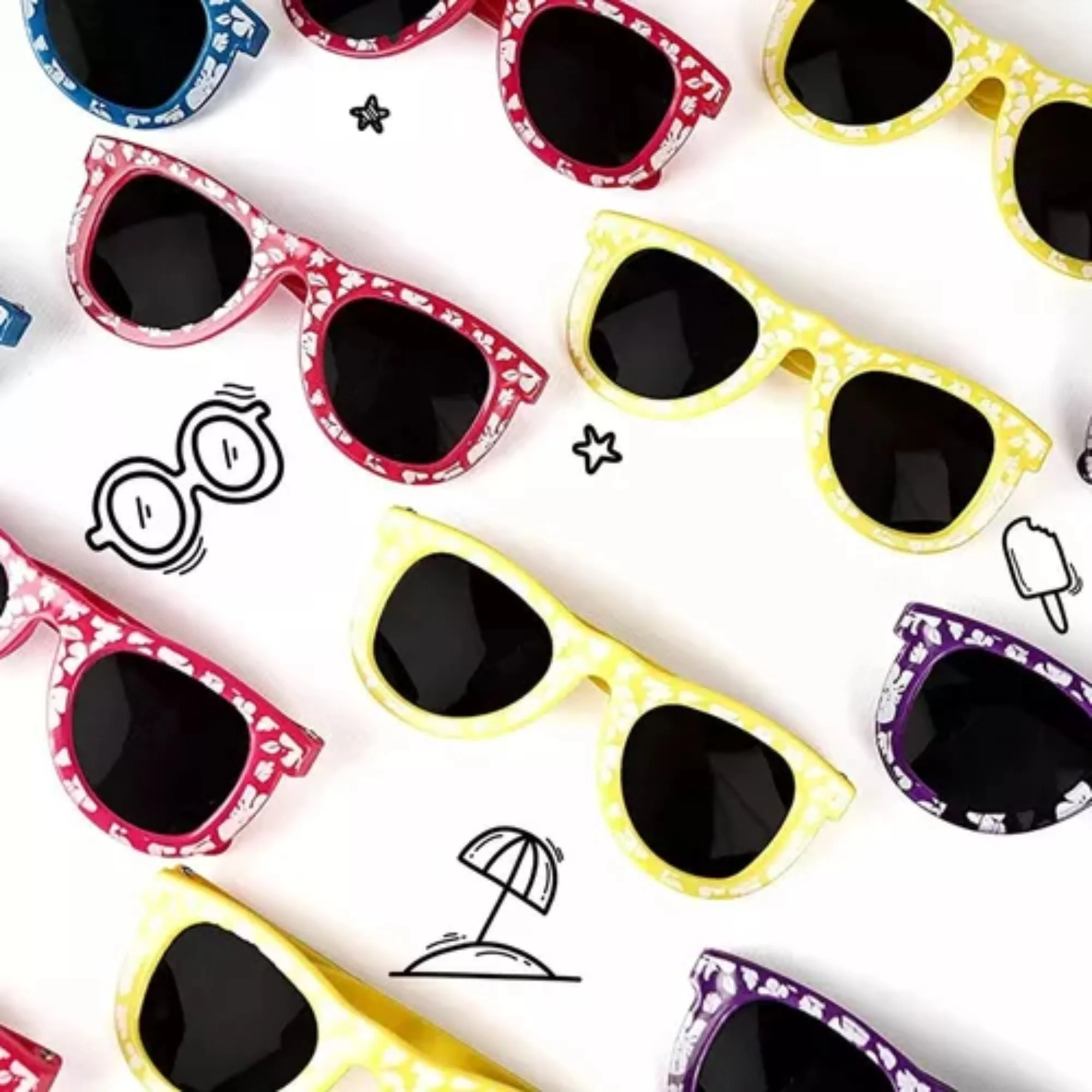Paquete 25 Gafas De Sol Niños Fiesta Recuerdo Piñata Obsequio Fiestas - Image 5