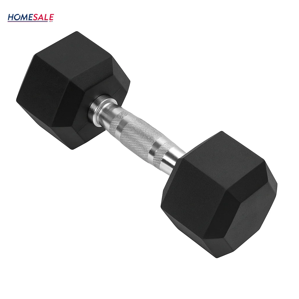 Par de Pesas Hexagonales 15 lbs Encauchetadas 30 Lbs en Total - Image 2