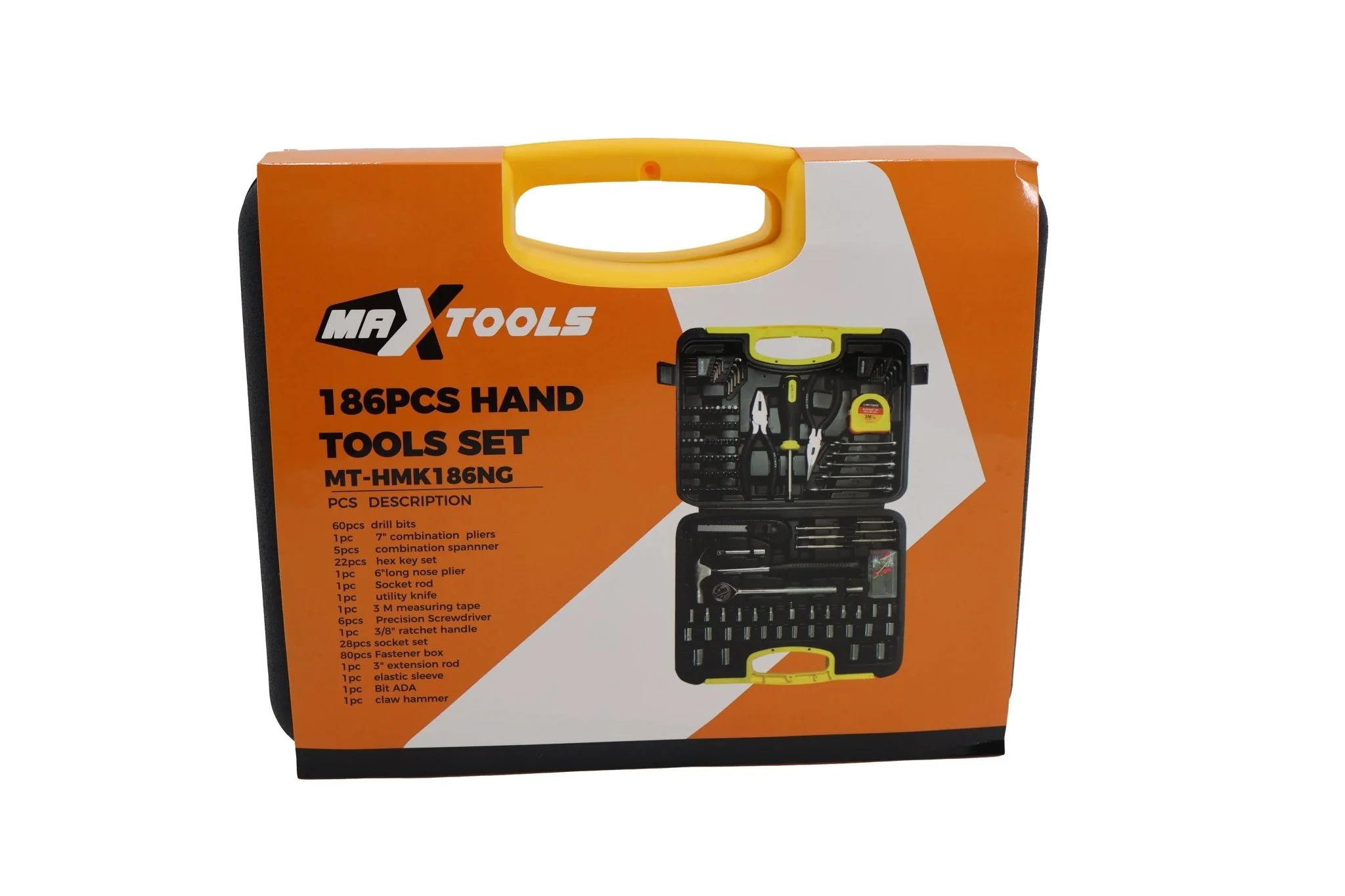 Set Herramientas Manuales 186 Pzs Mt-hmk186ng Destornillador - Image 5