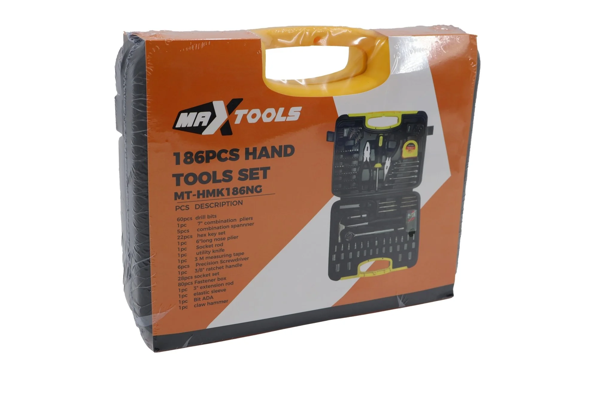 Set Herramientas Manuales 186 Pzs Mt-hmk186ng Destornillador - Image 6