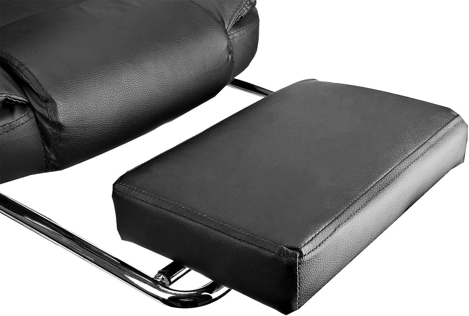 Silla De Oficina Gerencial Ecocuero Ergonomica Ajuste de Altura Con Posapie - Image 6